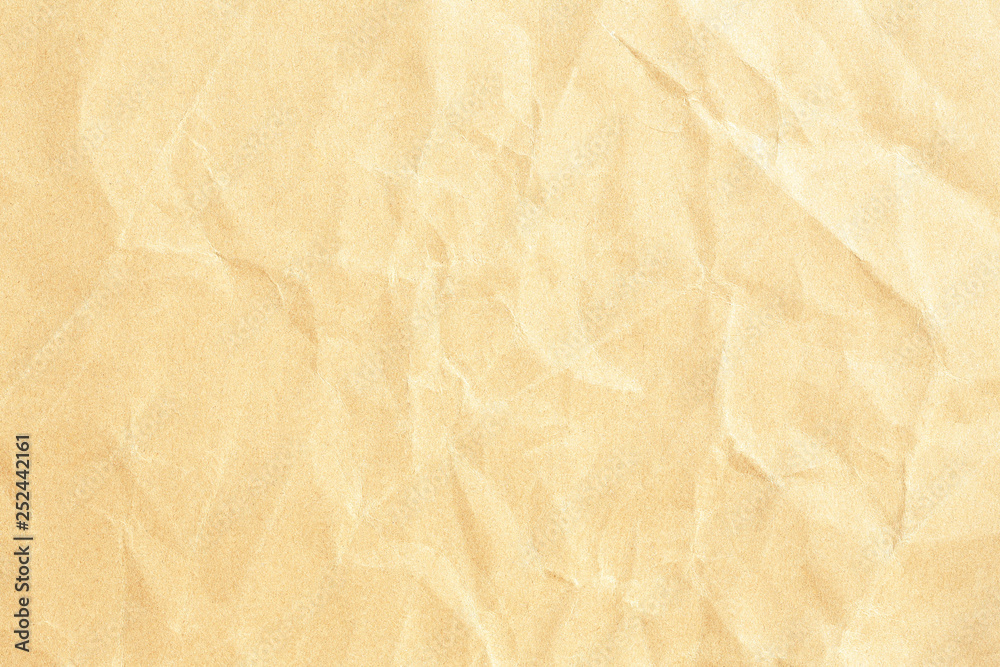 Old brown crumpled paper background texture Old brown crumpled paper background texture