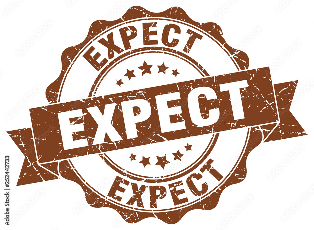 Obraz premium expect stamp. sign. seal