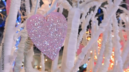 hearts decoration Valentine Day	
