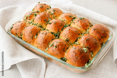 dumplings with garlic sauce