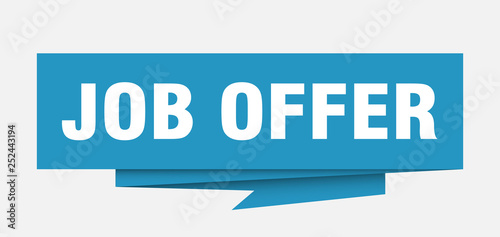 job offer