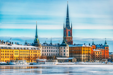 Keuken achterwand Stockholm Winters landschap Gamla Stan Stockholm  © Antony McAulay