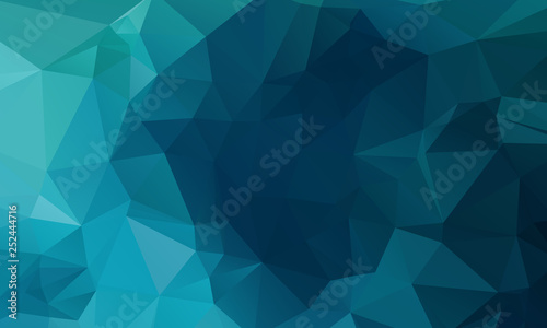 Abstract Color Polygon Background Design, Abstract Geometric Origami Style With Gradient