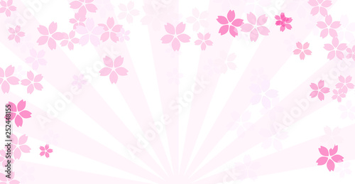 背景素材　桜