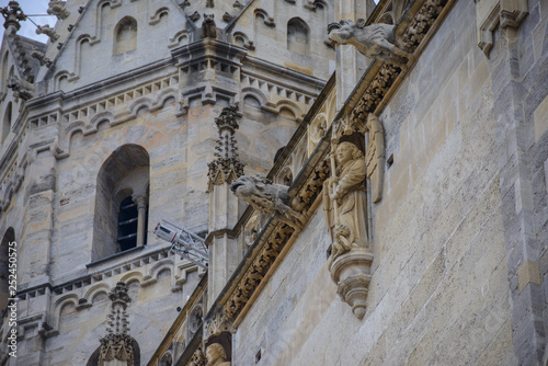 Canvas Print Exterior detail from Stephansdom cathedral - Vienna, Austria