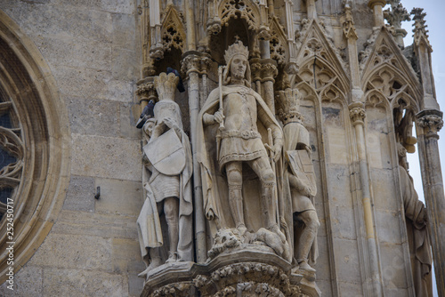 Photography Exterior detail from Stephansdom cathedral - Vienna, Austria