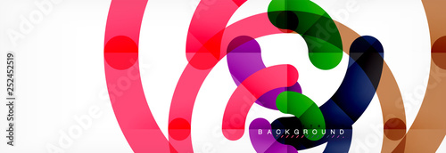 Circular lines design background