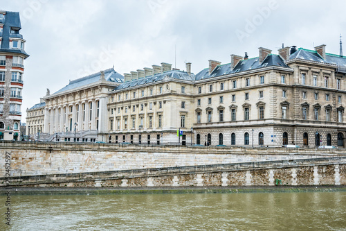 View of the Seine river, Paris - France