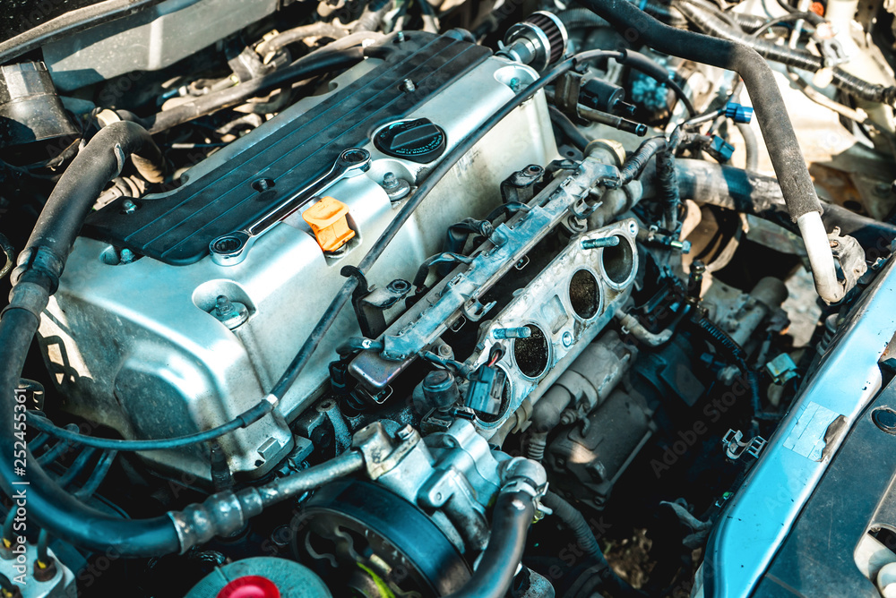 Photo of the internal combustion engine Photo of the internal combustion engine