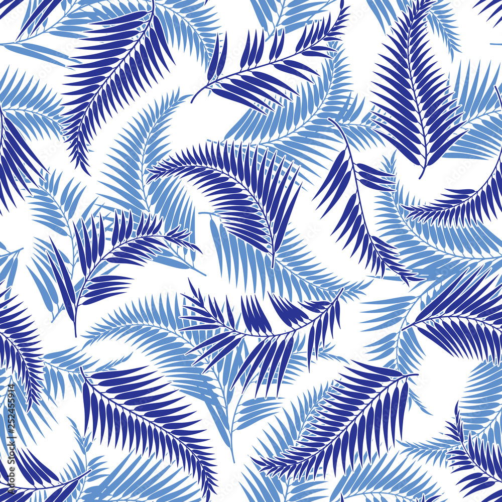 tropical plants pattern,