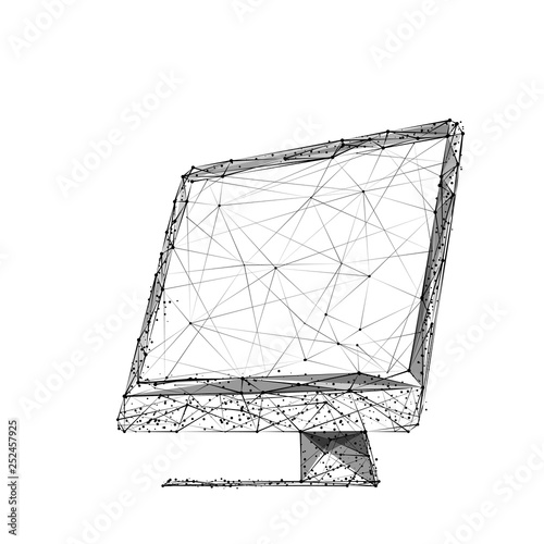 computerization low-poly