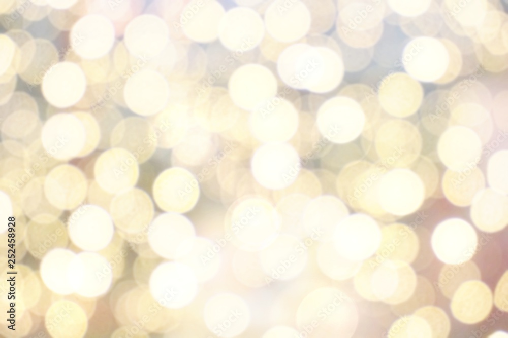 Abstract circular golden light bokeh background. Abstract circular golden light bokeh background.