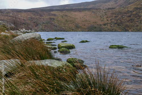 Fototapeta Naklejka Na Ścianę i Meble -  Lake in national park. Ireland. Mountain, nature.