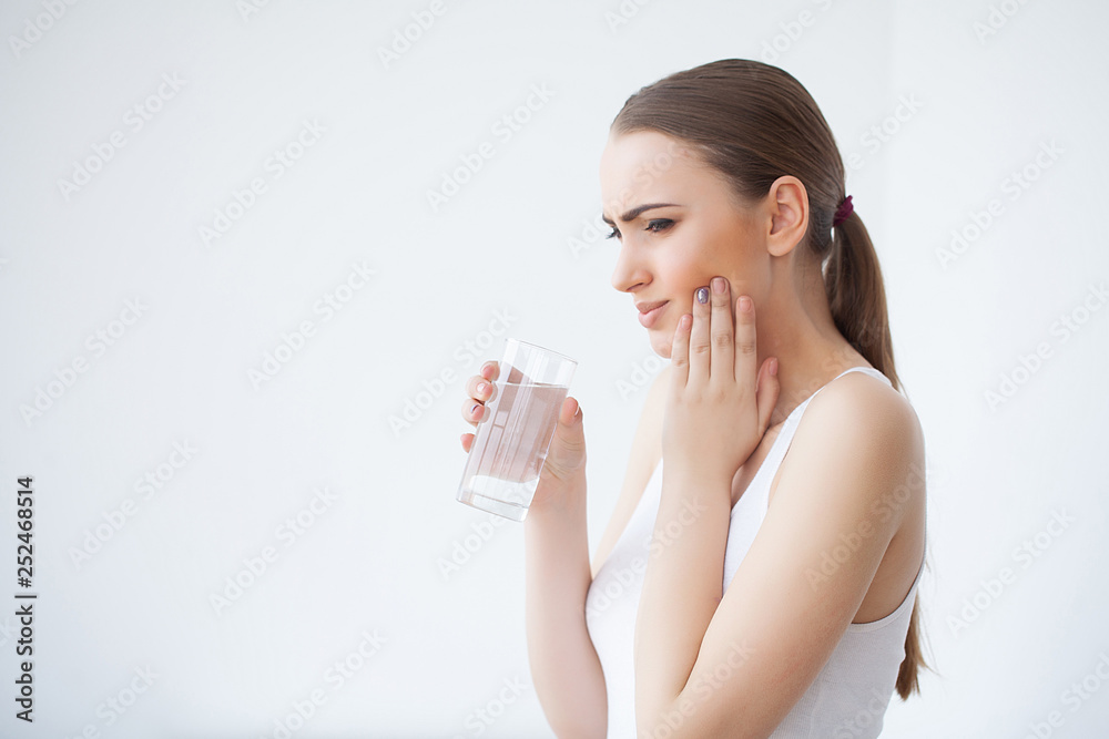 Health and Head Pain. Beautiful Woman Having Strong Headache, Feeling Pain Health and Head Pain. Beautiful Woman Having Strong Headache, Feeling Pain