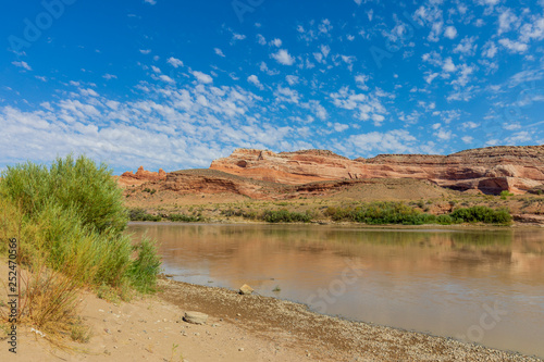 Colorado River in Scenic Desert near Moab Utah