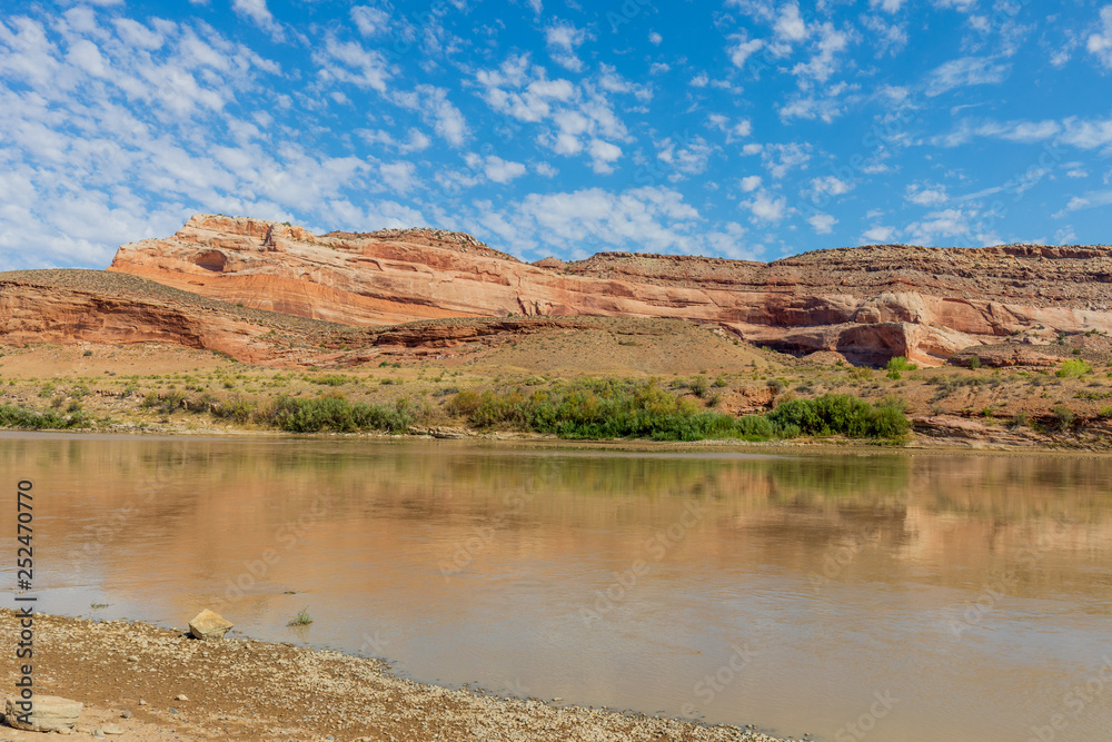 Colorado River in Scenic Desert near Moab Utah Colorado River in Scenic Desert near Moab Utah