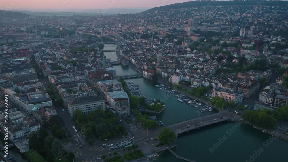 Aerial Switzerland Zurich June 2018 Sunset 30mm 4K Inspire 2 Prores Aerial video of downtown Zurich in Switzerland during a beautiful sunset. Aerial Switzerland Zurich June 2018 Sunset 30mm 4K Inspire 2 Prores Aerial video of downtown Zurich in Switzerland during a beautiful sunset.