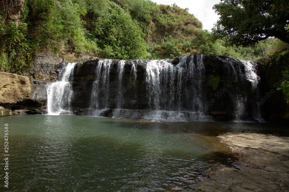 Talafofo Falls in the southern part of Guam, United States
