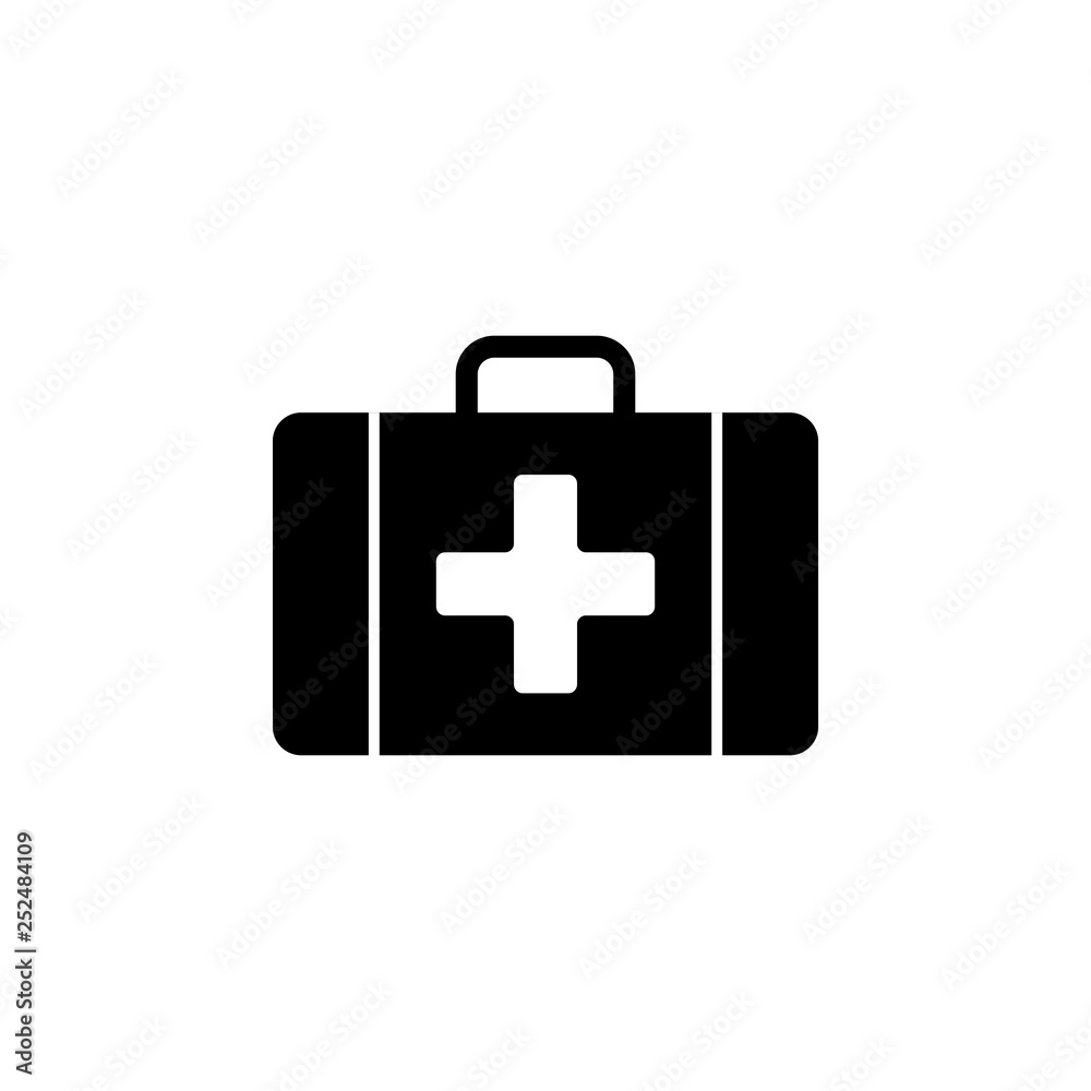 medical kit icon. Signs and symbols can be used for web, logo, mobile app, UI, UX medical kit icon. Signs and symbols can be used for web, logo, mobile app, UI, UX