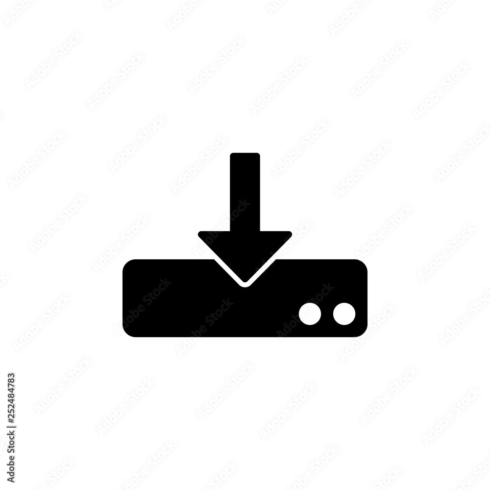 download to storage icon. Signs and symbols can be used for web, logo, mobile app, UI, UX download to storage icon. Signs and symbols can be used for web, logo, mobile app, UI, UX