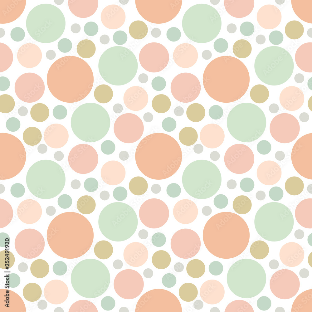 Round seamless pattern. Seamless retro circle pattern. Dotted round seamless background, pattern, ornament for wrapping paper, fabric, textile, website, wallpaper. Vector illustration. Round seamless pattern. Seamless retro circle pattern. Dotted round seamless background, pattern, ornament for wrapping paper, fabric, textile, website, wallpaper. Vector illustration.