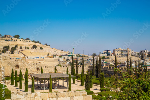Jerusalem, Palestine, Israel-August 14, 2015-Temple mount in the Old city.