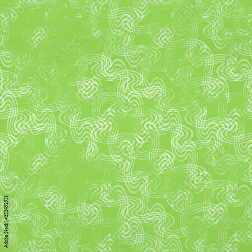 Seamless abstract pattern. Texture in green colors.