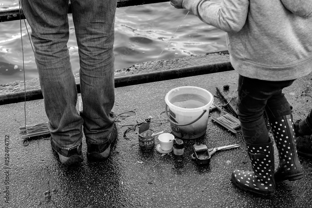 Crabbing accesories, Whitby, England