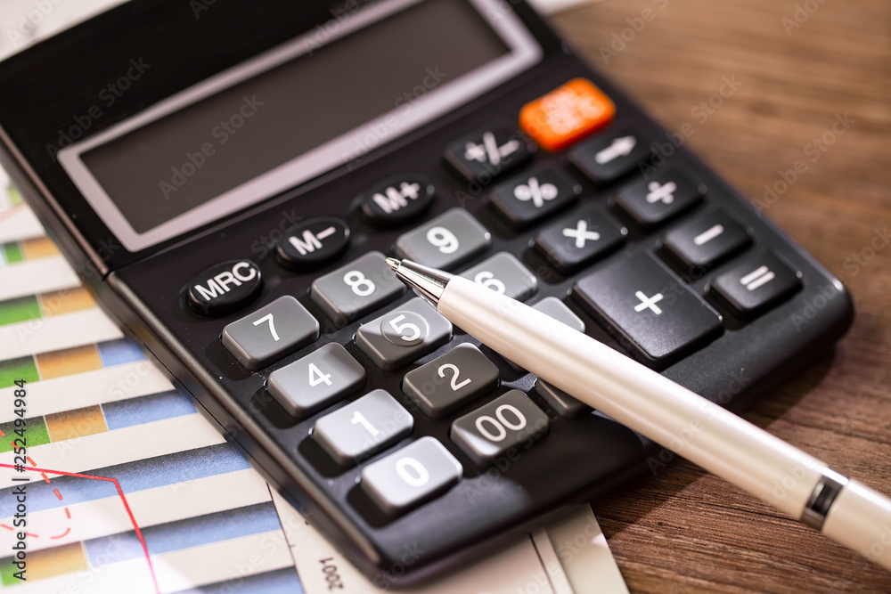 Accounting. Items for doing business in the office in the composition. Accounting. Items for doing business in the office in the composition.
