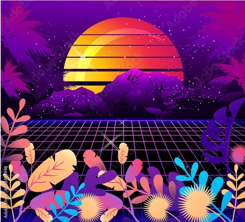 Retro Wave synth