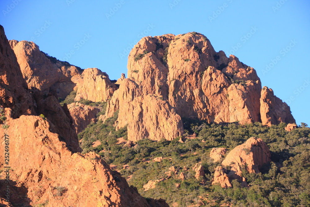 Fototapeta premium rocher Saint Barthélémy