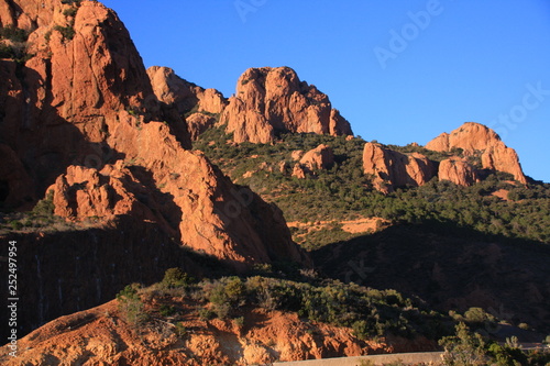 les rochers de l'Esterel