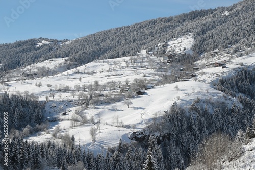 winter view karadeniz artvin /savsat/turkey