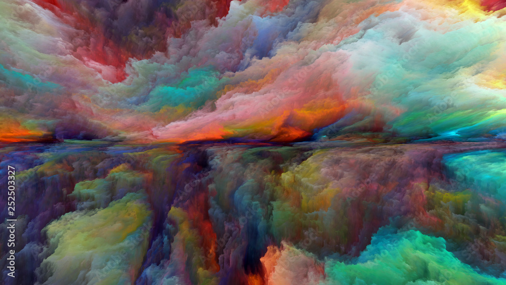 Visualization of Abstract Landscape