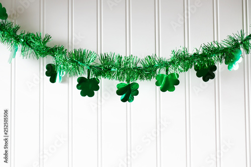 St. Patrick's Day theme with ornaments and decorations