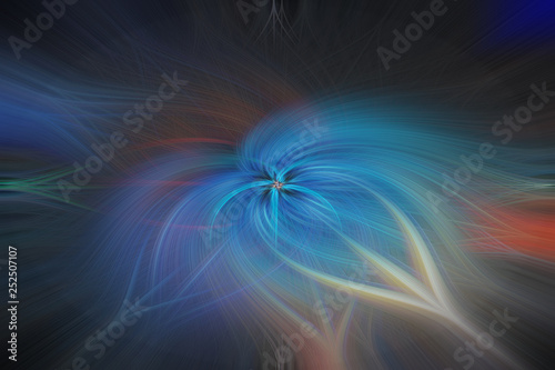 Abstract motion twirl fibers design pattern background