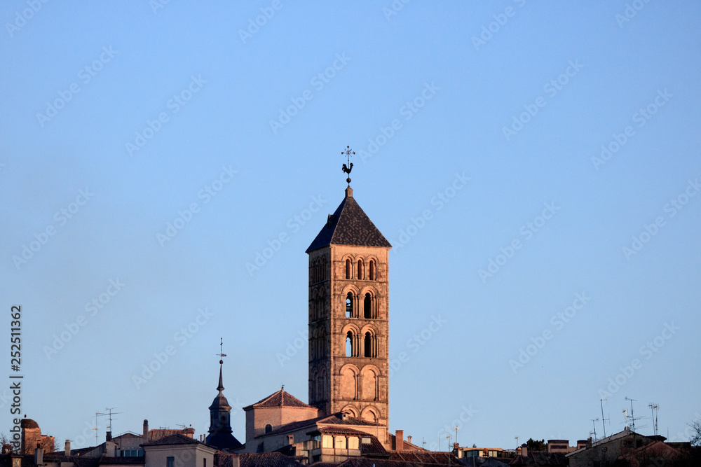 Segovia church tower