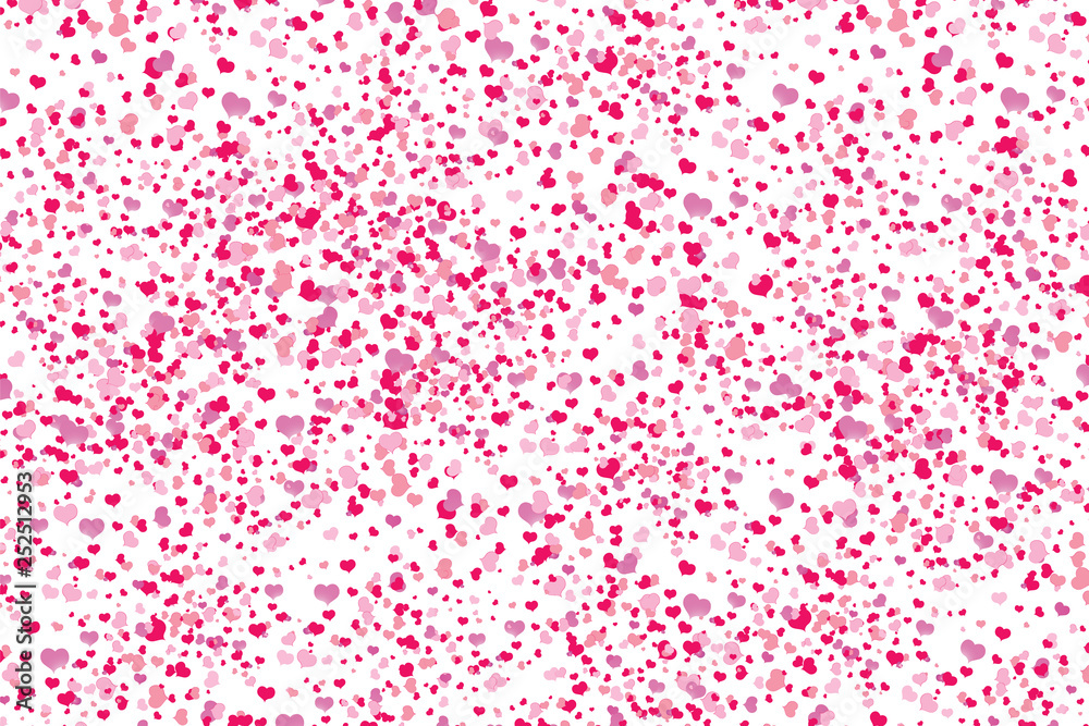 a lot of red hearts inside bubbles on a pink background soap bubble a lot of red hearts inside bubbles on a pink background soap bubble