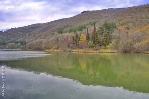 Gradce Lake, Kocani, Macedonia photo
