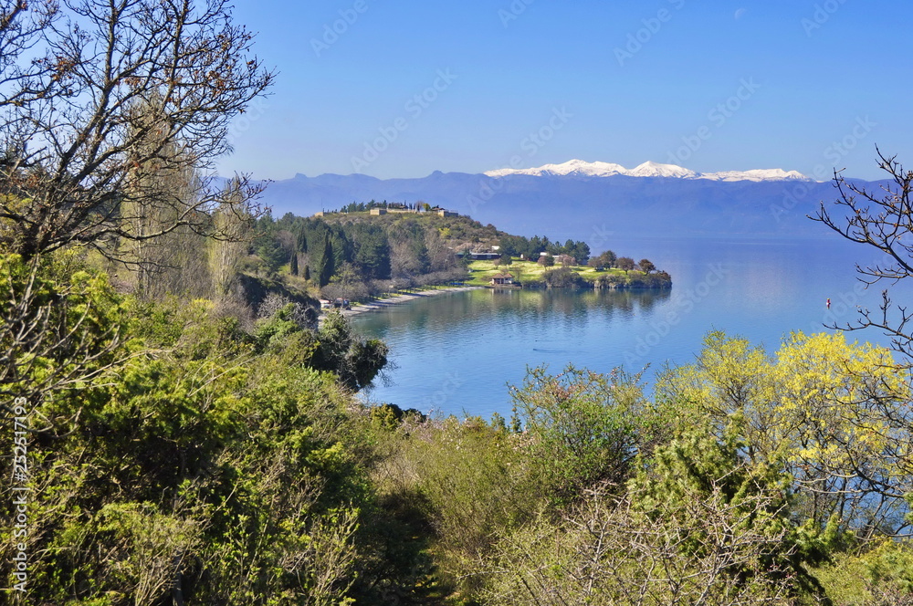 A View of Ohrid Lake, Macedonia