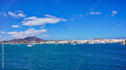 Fuerteventura, Canary Islands scenic shore line © eskystudio