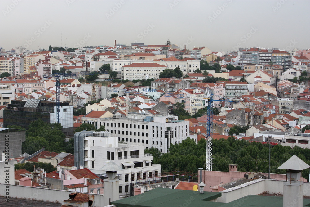 Alte Gebäude in Lissabon Portugal