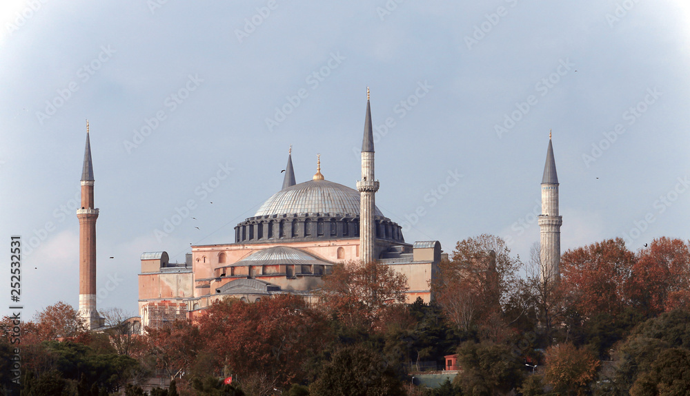 İstanbul Hagia Sophia Mosque - Opposite Angle