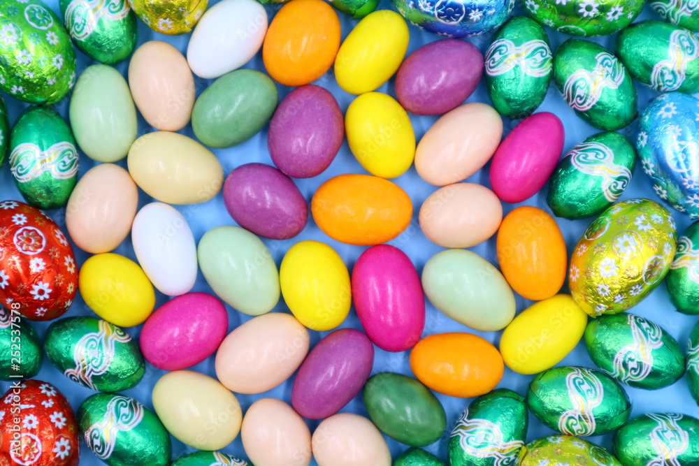 Colorful Easter Composition Colorful Easter Composition