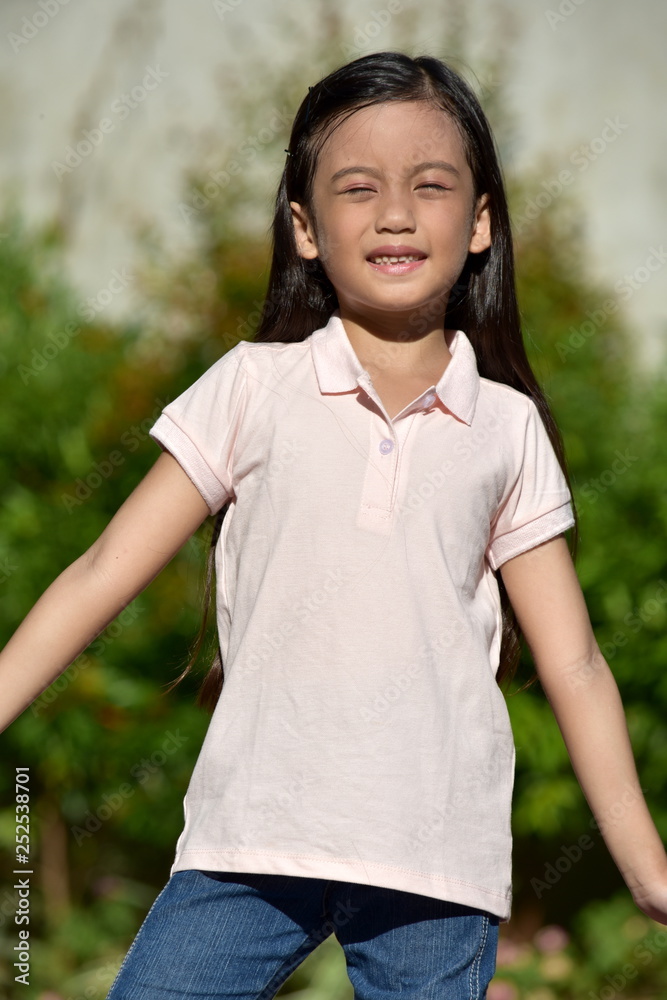 A Girl Child Posing A Girl Child Posing