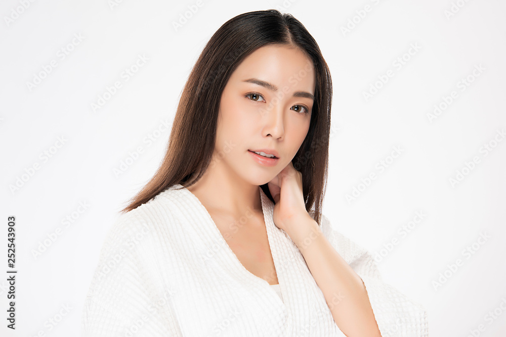Beautiful Young asian Woman with Clean Fresh Skin Beautiful Young asian Woman with Clean Fresh Skin
