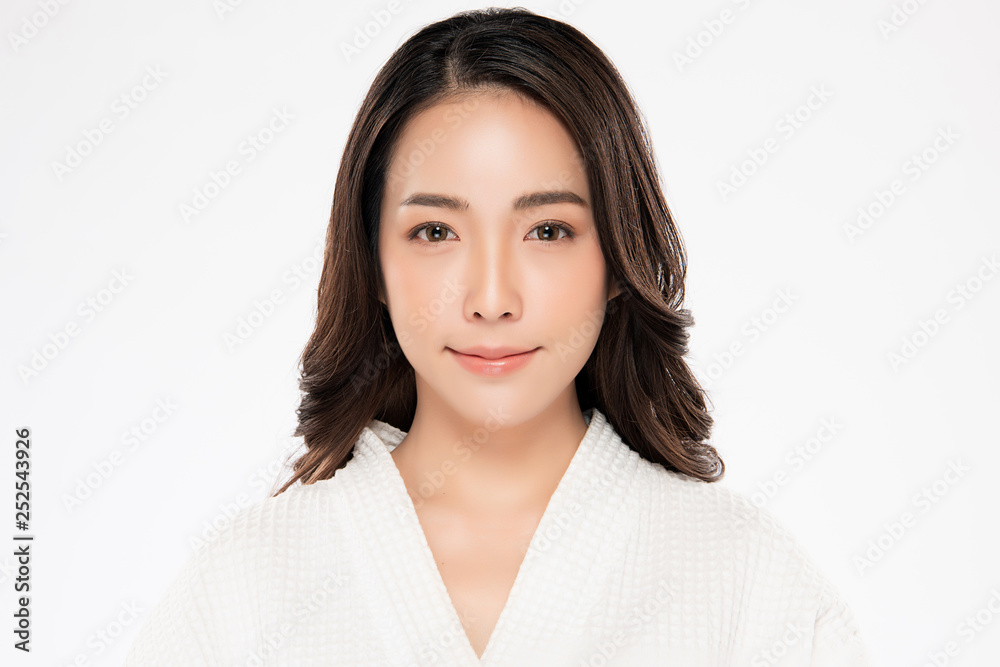 Beautiful Young asian Woman with Clean Fresh Skin Beautiful Young asian Woman with Clean Fresh Skin