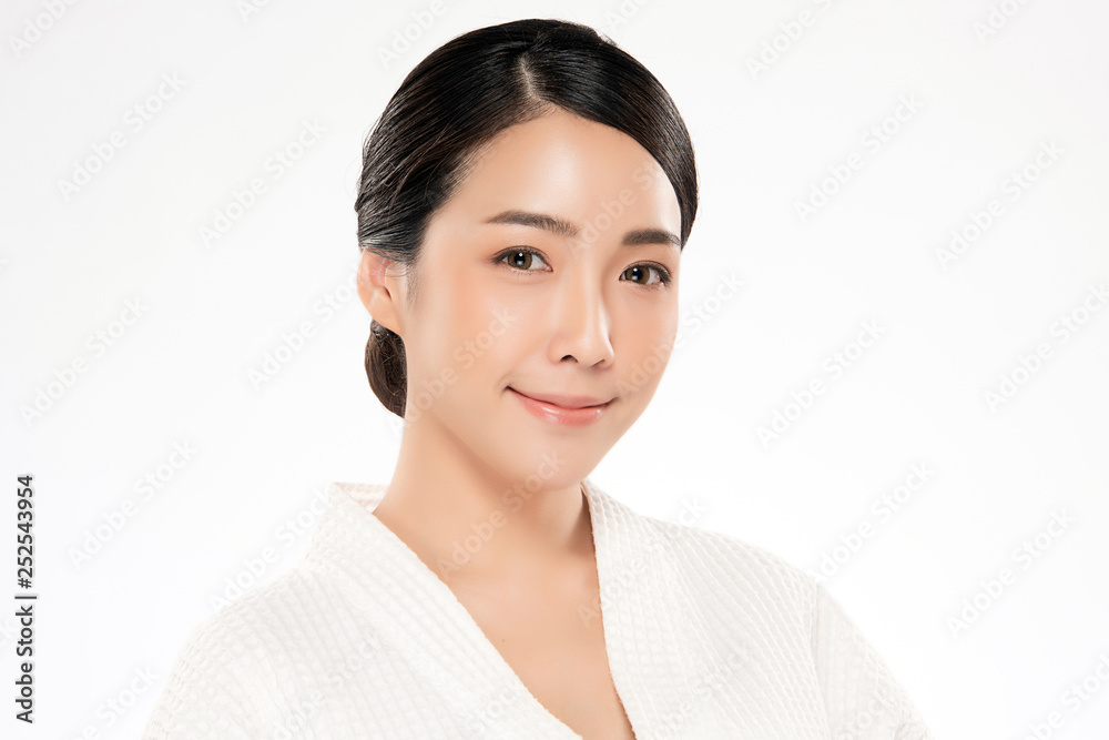 Beautiful Young asian Woman with Clean Fresh Skin Beautiful Young asian Woman with Clean Fresh Skin