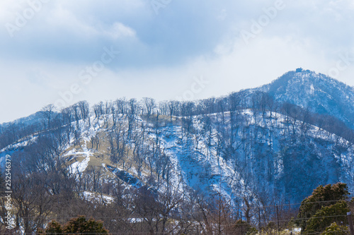 丹沢の雪景色