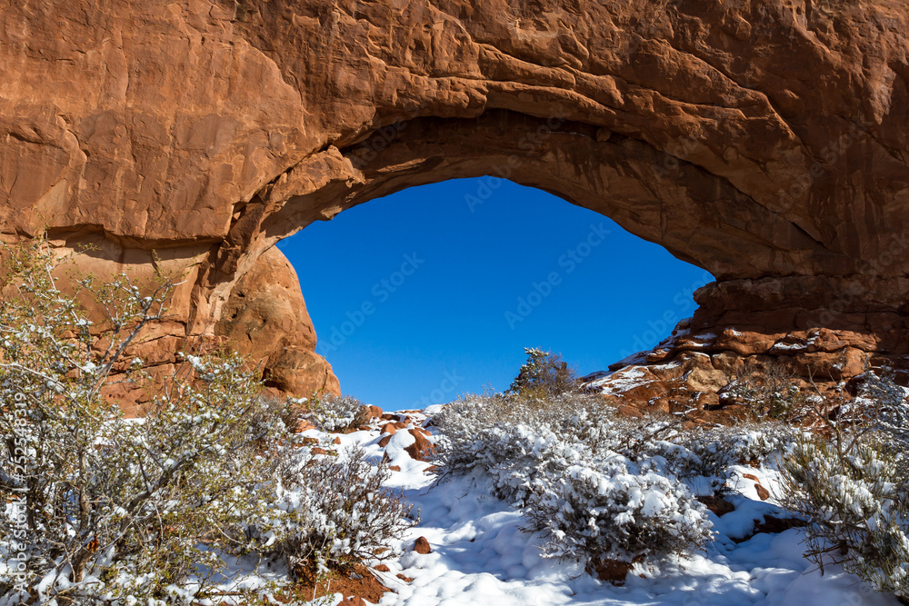 North window, Arches NP